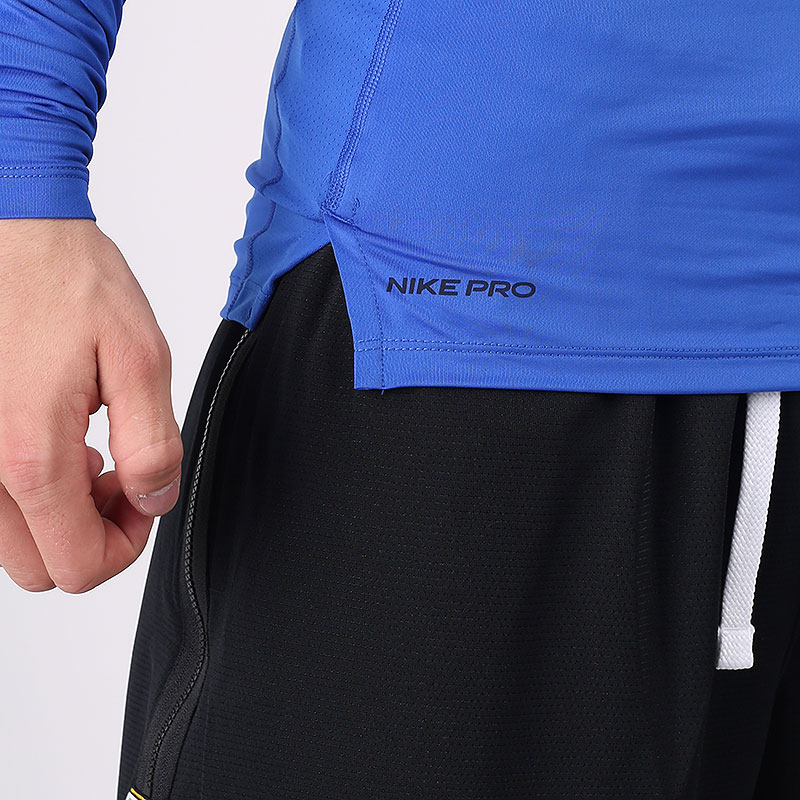   лонгслив Nike Pro Tight-Fit Long-Sleeve Top BV5588-480 - цена, описание, фото 2